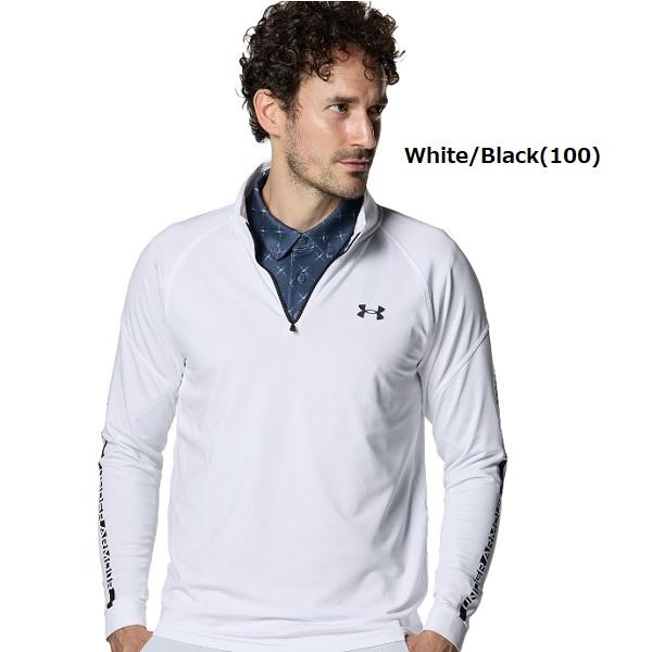 アンダーアーマー ゴルフ メンズ シャツ UAプレーオフ テキスト 1/4ジップ シャツ UNDER ARMOUR 1381287【2023年秋冬モデル】 | UNDER ARMOUR | 02