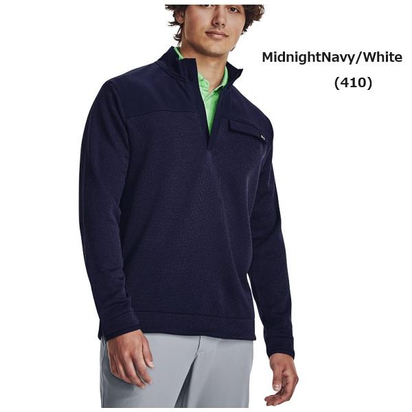 アンダーアーマー ゴルフ メンズ UAストーム セーターフリース 1/2ジップ ジャケット UNDER ARMOUR 1382920【2023年秋冬モデル】 | UNDER ARMOUR | 03