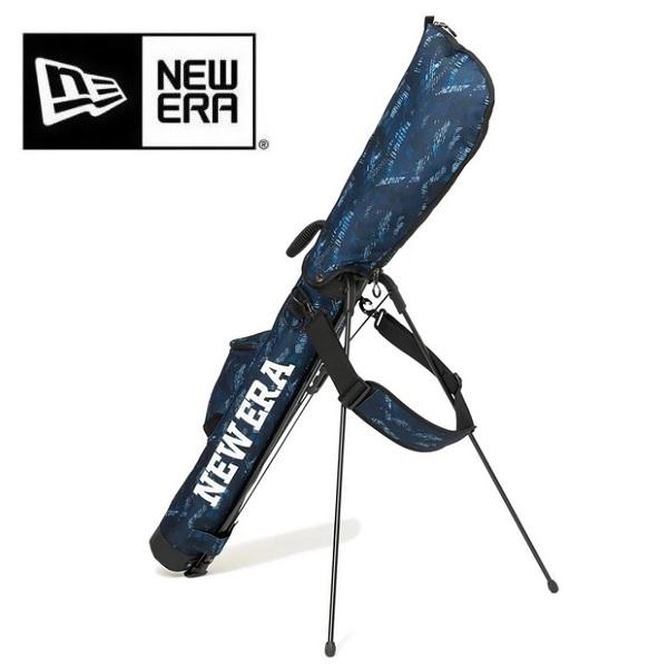 ニューエラ ゴルフ セルフスタンドケース ワードマークロゴ ブラッシュタイガーカモネイビー × ホワイト NEWERA (14110174) | NEW ERA