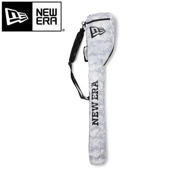 ニューエラ ゴルフ クラブケース レンジケース ワードマークロゴ パームツリーカモホワイト × ブラック NEWERA (14393705) | NEW ERA