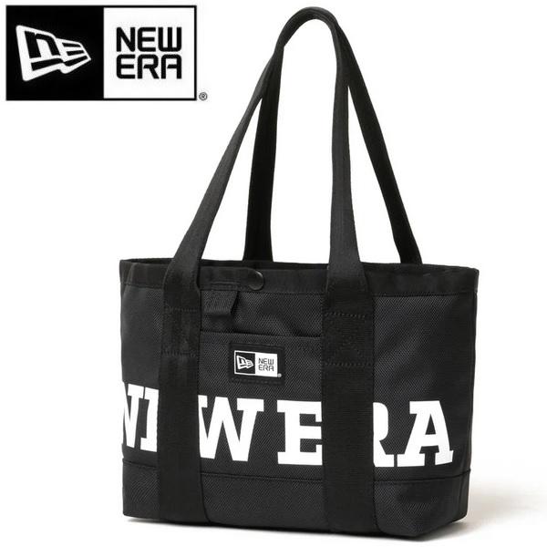 ニューエラ ゴルフ トートバッグミニ 6L ワードマークロゴ ブラック × ホワイト NEWERA (14518203) | NEW ERA