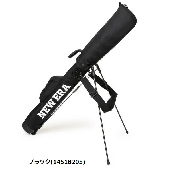 ニューエラ ゴルフ セルフスタンドケース ワードマークロゴ ブラック × ホワイト NEWERA (14518205) | NEW ERA | 01