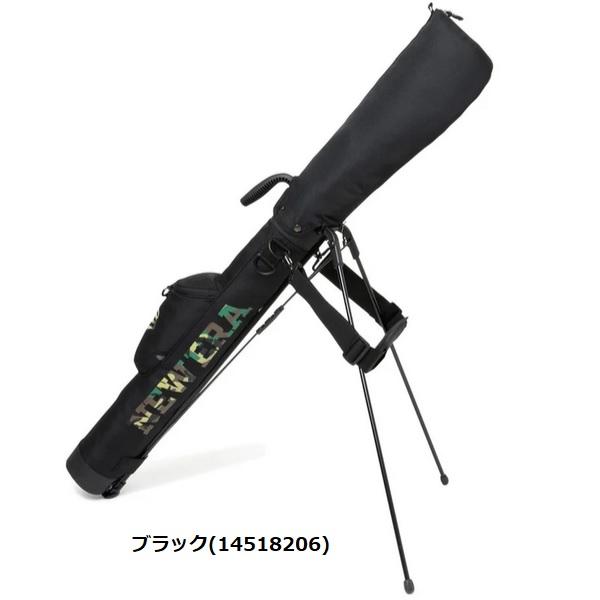 ニューエラ ゴルフ セルフスタンドケース ワードマークロゴ ブラック × ウッドランドカモ NEWERA (14518206) | NEW ERA | 01
