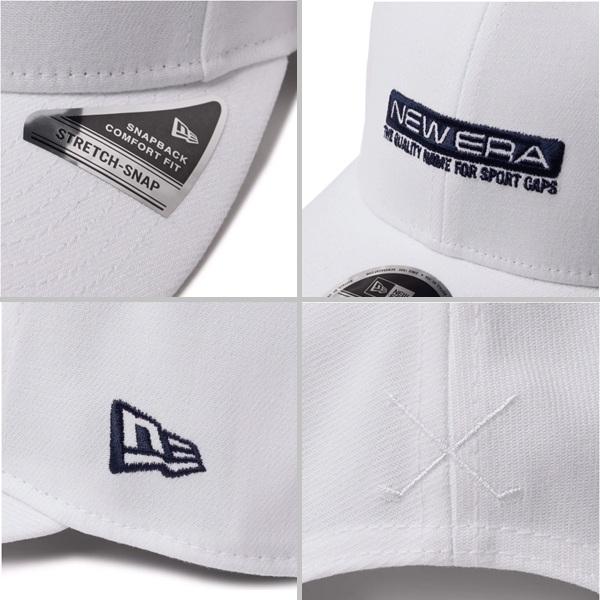 ニューエラ ゴルフ キャップ 9FIFTY ストレッチスナップ Bar Logo NEW ERA Golf (14669055) (14669056) | NEW ERA | 05