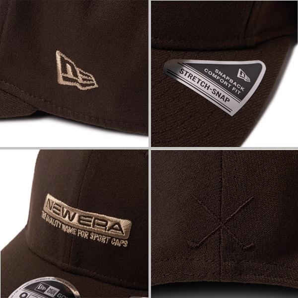 ニューエラ ゴルフ キャップ 9FIFTY ストレッチスナップ Bar Logo NEW ERA Golf (14669055) (14669056) | NEW ERA | 08