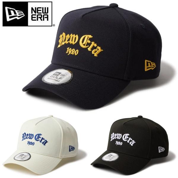 ニューエラ ゴルフ キャップ 9FORTY A-Frame オールドイングリッシュロゴ NEW ERA Golf (14669111) (14669112) (14669113) | NEW ERA
