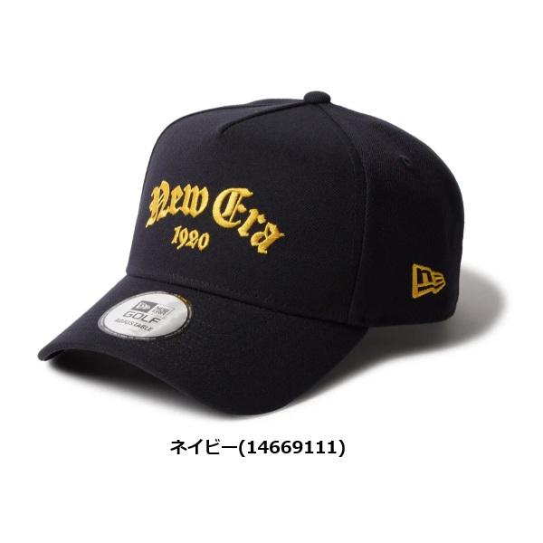 ニューエラ ゴルフ キャップ 9FORTY A-Frame オールドイングリッシュロゴ NEW ERA Golf (14669111) (14669112) (14669113) | NEW ERA | 01