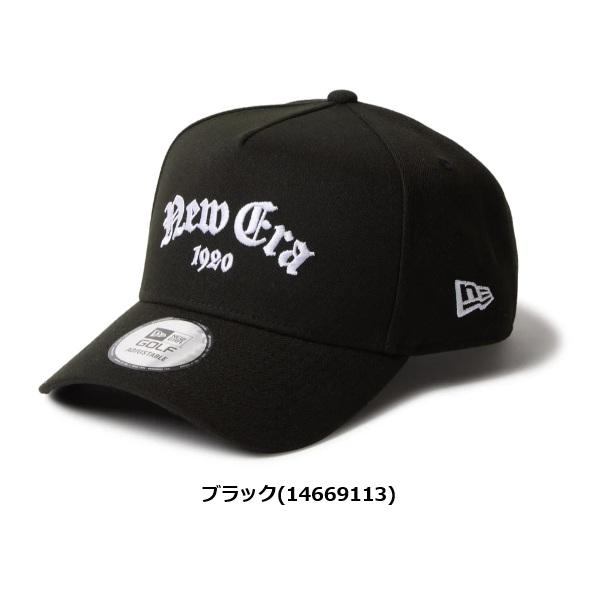 ニューエラ ゴルフ キャップ 9FORTY A-Frame オールドイングリッシュロゴ NEW ERA Golf (14669111) (14669112) (14669113) | NEW ERA | 03