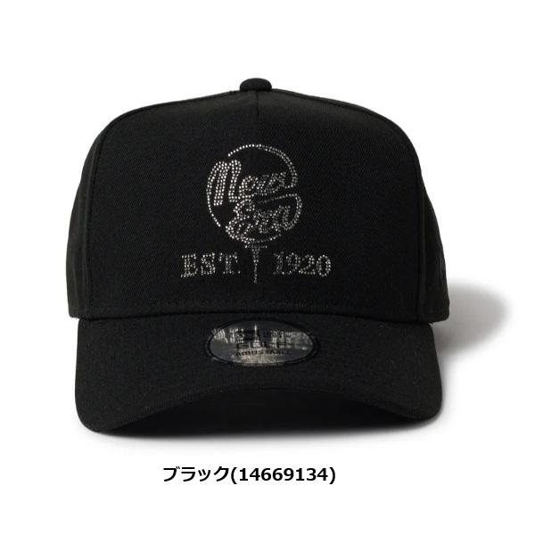 ニューエラ ゴルフ キャップ 9FORTY A-Frame Rhinestone ラインストーン ブラック NEW ERA Golf (14669134) | NEW ERA | 01