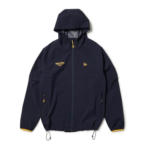 ニューエラ ゴルフ レインジャケット 2-Way スリーブ ネイビー NEW ERA (14669850) 2025年秋冬モデル | NEW ERA | 04