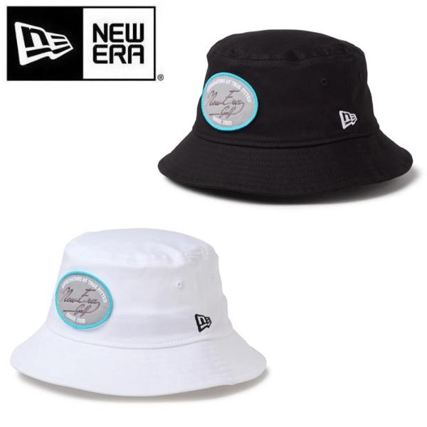 ニューエラ ゴルフ ハット バケット01 ストレッチコットン ウォッシャブル ウーブンパッチ New Era Golf (14747176) (14747177) | NEW ERA