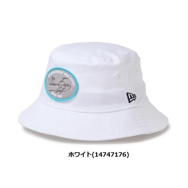 ニューエラ ゴルフ ハット バケット01 ストレッチコットン ウォッシャブル ウーブンパッチ New Era Golf (14747176) (14747177) | NEW ERA | 01