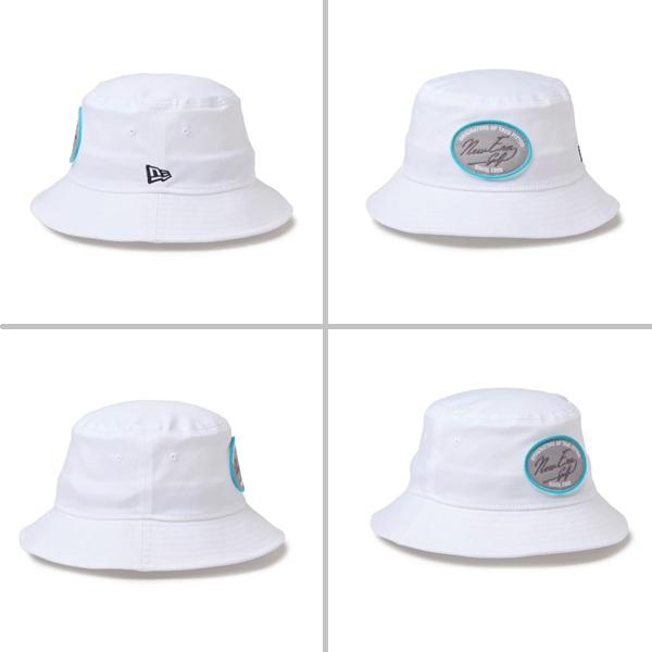 ニューエラ ゴルフ ハット バケット01 ストレッチコットン ウォッシャブル ウーブンパッチ New Era Golf (14747176) (14747177) | NEW ERA | 03