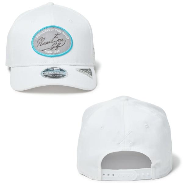 ニューエラ ゴルフ キャップ 9SEVENTY ストレッチスナップ ストレッチコットン ウォッシャブル ウーブンパッチ NEW ERA GOLF (14747199) (14747200) | NEW ERA | 03
