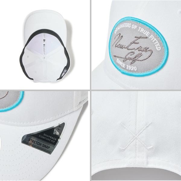 ニューエラ ゴルフ キャップ 9SEVENTY ストレッチスナップ ストレッチコットン ウォッシャブル ウーブンパッチ NEW ERA GOLF (14747199) (14747200) | NEW ERA | 05