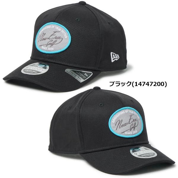 ニューエラ ゴルフ キャップ 9SEVENTY ストレッチスナップ ストレッチコットン ウォッシャブル ウーブンパッチ NEW ERA GOLF (14747199) (14747200) | NEW ERA | 02