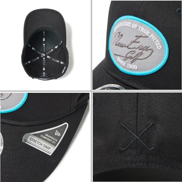 ニューエラ ゴルフ キャップ 9FIFTY ストレッチスナップ ストレッチコットン ウォッシャブル ウーブンパッチ NEW ERA GOLF (14747205) (14747206) | NEW ERA | 08