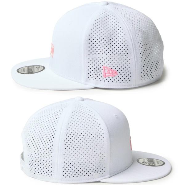 ニューエラ ゴルフ キャップ 9FIFTY レーザーパーフォレーション Box Logo ボックスロゴ NEW ERA GOLF (14747213) (14747214) (14747215) | NEW ERA | 06