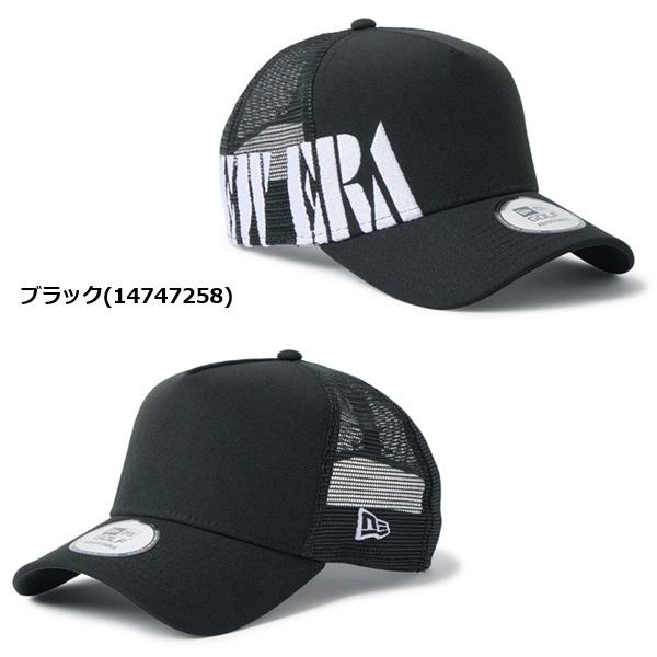 ニューエラ ゴルフ キャップ9FORTY A-Frame トラッカー Stencil Logo NEW ERA Golf (14747257) (14747258) | NEW ERA | 02