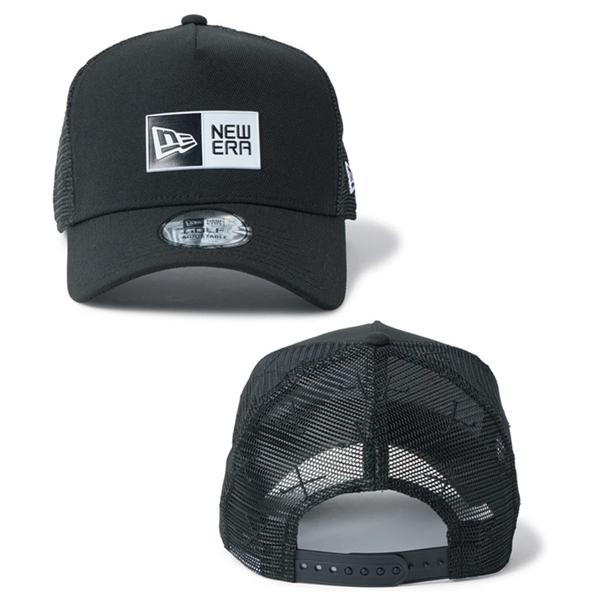 ニューエラ ゴルフ キャップ 9FORTY A-Frame トラッカー Mesh Embroidery ブラック New Era Golf (14747273) | NEW ERA | 02