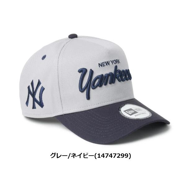 ニューエラ ゴルフ キャップ 9FORTY A-Frame MLB 2-Tone ニューヨーク・ヤンキース グレー/ネイビー NEW ERA Golf (14747299) | NEW ERA | 01