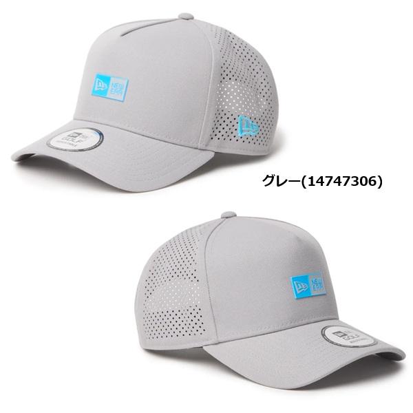 ニューエラ ゴルフ キャップ 9FORTY A-Frame レーザーパーフォレーション Box Logo ボックスロゴ NEW ERA Golf (14747305) (14747306) (14747307) | NEW ERA | 02