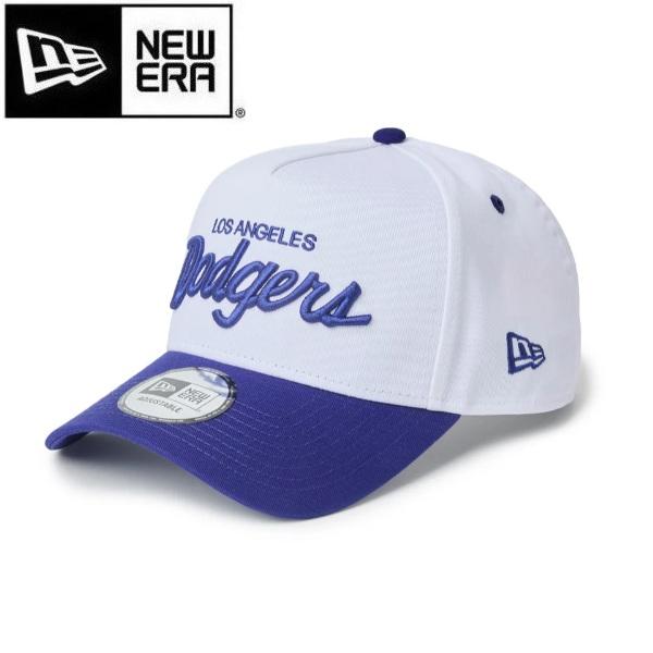 ニューエラ ゴルフ キャップ 9FORTY A-Frame MLB 2-Tone ロサンゼルス・ドジャース ホワイト/ダークロイヤル NEW ERA Golf (14747308) | NEW ERA