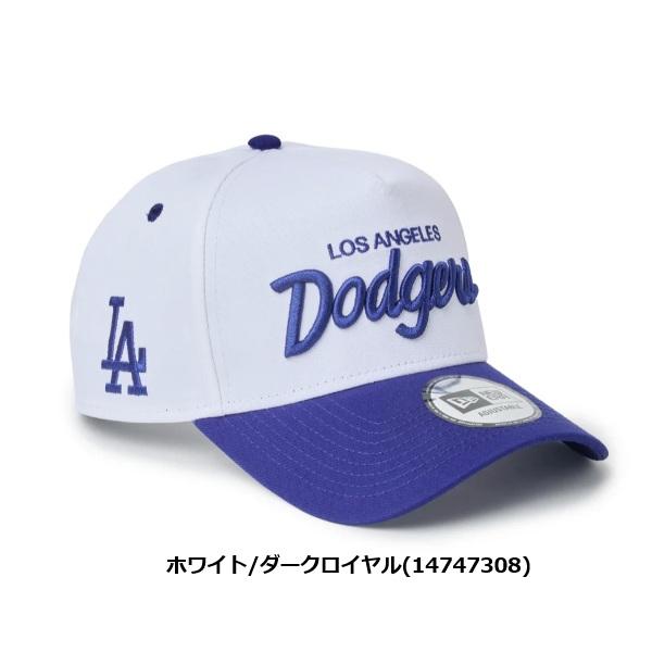 ニューエラ ゴルフ キャップ 9FORTY A-Frame MLB 2-Tone ロサンゼルス・ドジャース ホワイト/ダークロイヤル NEW ERA Golf (14747308) | NEW ERA | 01