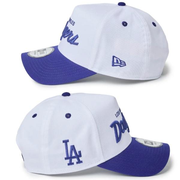ニューエラ ゴルフ キャップ 9FORTY A-Frame MLB 2-Tone ロサンゼルス・ドジャース ホワイト/ダークロイヤル NEW ERA Golf (14747308) | NEW ERA | 03
