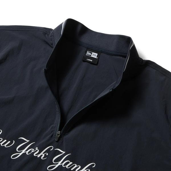 ニューエラ ゴルフ ウーブン プルオーバー ハーフジップ ニューヨーク・ヤンキース ネイビー NEW ERA (14859890) 2026年春夏モデル | NEW ERA | 04