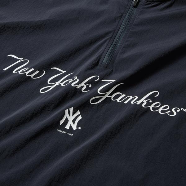 ニューエラ ゴルフ ウーブン プルオーバー ハーフジップ ニューヨーク・ヤンキース ネイビー NEW ERA (14859890) 2026年春夏モデル | NEW ERA | 05