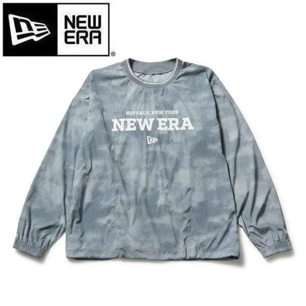 ニューエラ ゴルフ ウーブン プルオーバー チャコールグレー NEW ERA (14859891) 2026年春夏モデル | NEW ERA