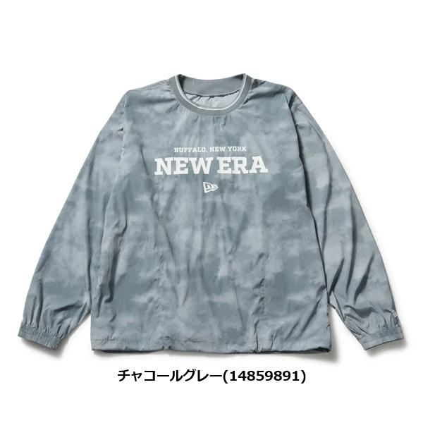 ニューエラ ゴルフ ウーブン プルオーバー チャコールグレー NEW ERA (14859891) 2026年春夏モデル | NEW ERA | 01