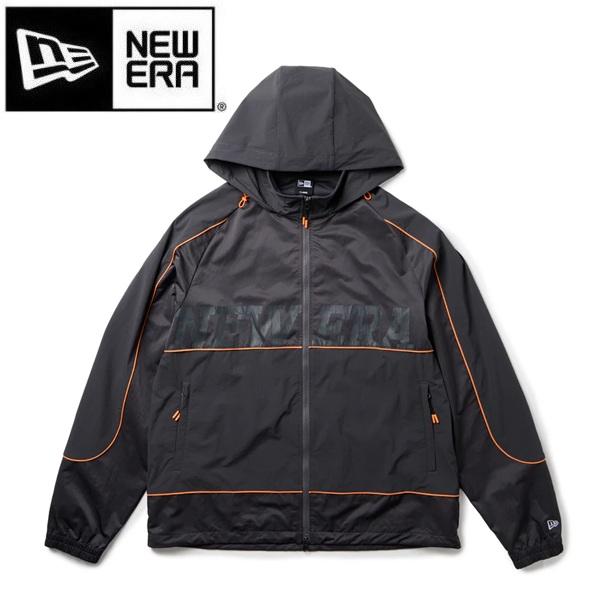 ニューエラ ゴルフ ウィンドジャケット パイピング チャコールグレー NEW ERA (14859898) 2026年春夏モデル | NEW ERA