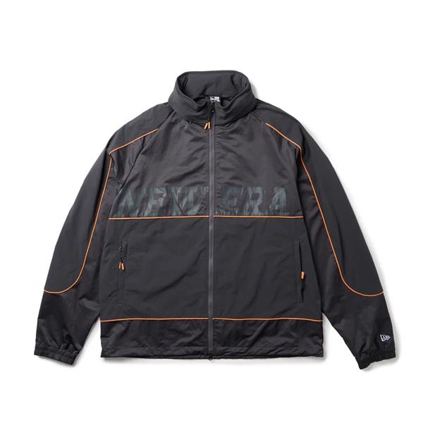 ニューエラ ゴルフ ウィンドジャケット パイピング チャコールグレー NEW ERA (14859898) 2026年春夏モデル | NEW ERA | 04