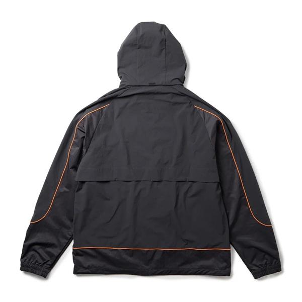 ニューエラ ゴルフ ウィンドジャケット パイピング チャコールグレー NEW ERA (14859898) 2026年春夏モデル | NEW ERA | 05