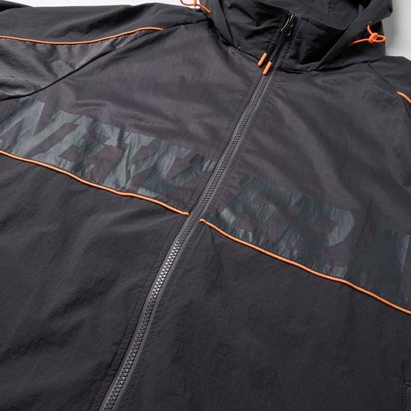 ニューエラ ゴルフ ウィンドジャケット パイピング チャコールグレー NEW ERA (14859898) 2026年春夏モデル | NEW ERA | 08