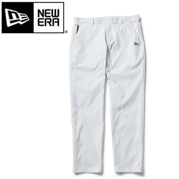 ニューエラ ゴルフ パンツ テーパード ストレッチ パンツ サイドロゴ ホワイト NEW ERA (14859902) 2026年春夏モデル | NEW ERA