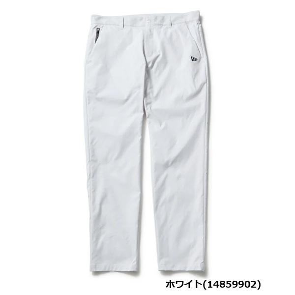 ニューエラ ゴルフ パンツ テーパード ストレッチ パンツ サイドロゴ ホワイト NEW ERA (14859902) 2026年春夏モデル | NEW ERA | 01