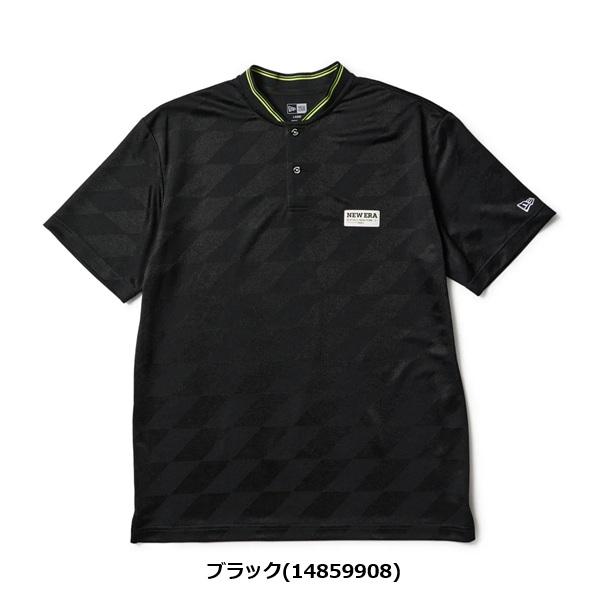 ニューエラ ゴルフ 半袖 ショートカラーポロシャツ ブラック NEW ERA (14859908) 2026年春夏モデル_1