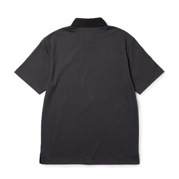ニューエラ ゴルフ 半袖 ラグビーシャツ チャコールグレー NEW ERA (14859913) 2026年春夏モデル | NEW ERA | 02