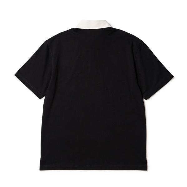 ニューエラ ゴルフ 半袖 ラグビーシャツ ブラック NEW ERA (14859914) 2026年春夏モデル | NEW ERA | 02