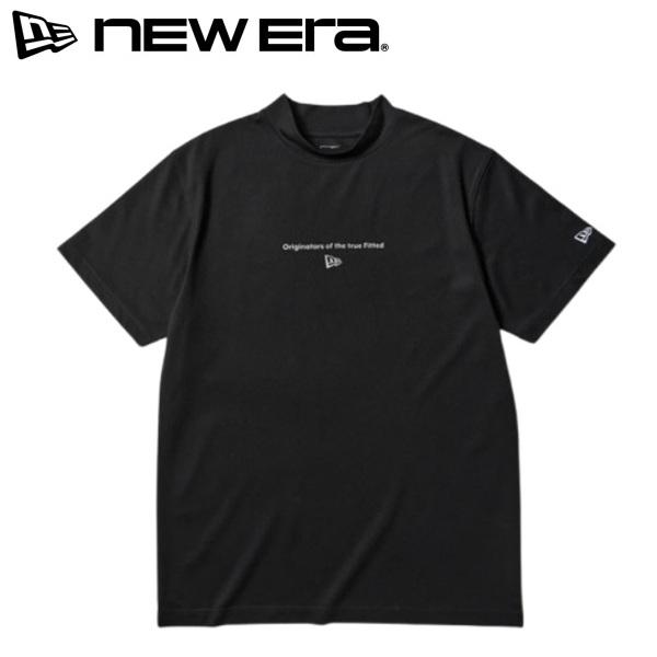 ニューエラ ゴルフ 半袖 ミッドネック Tシャツ Circle OOTTF ブラック NEW ERA (14859919) 2026年春夏モデル | NEW ERA