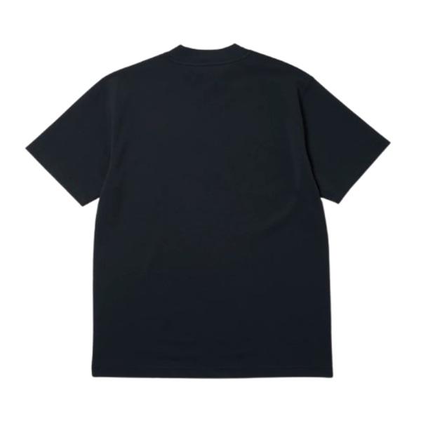 ニューエラ ゴルフ 半袖 ミッドネック Tシャツ 鹿の子 Vertical Logo ブラック NEW ERA (14859922) 2026年春夏モデル | NEW ERA | 02