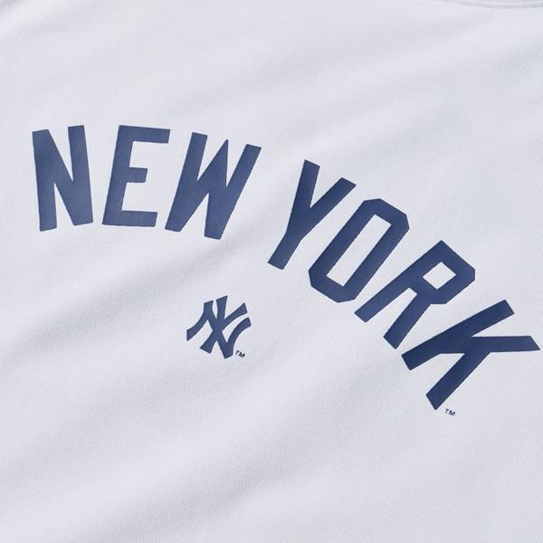 ニューエラ ゴルフ 半袖 ミッドネック Tシャツ MLB ニューヨーク・ヤンキース ホワイト NEW ERA (14859923) 2026年春夏モデル | NEW ERA | 03