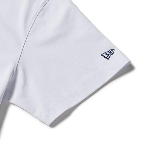 ニューエラ ゴルフ 半袖 ミッドネック Tシャツ MLB ニューヨーク・ヤンキース ホワイト NEW ERA (14859923) 2026年春夏モデル | NEW ERA | 04