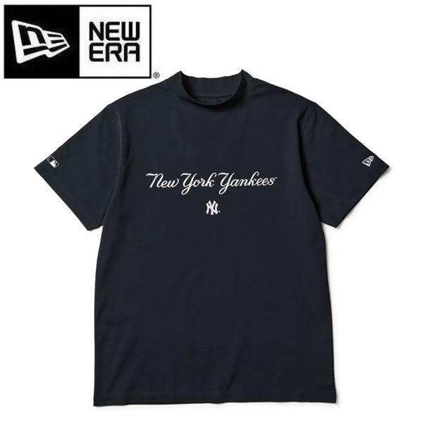 NEW ERA（ニューエラ） ゴルフ 半袖 ミッドネック Tシャツ MLB