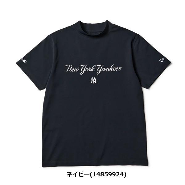 NEW ERA（ニューエラ） ゴルフ 半袖 ミッドネック Tシャツ MLB