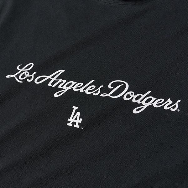 ニューエラ ゴルフ 半袖 ミッドネック Tシャツ MLB ロサンゼルス・ドジャース ブラック NEW ERA (14859925) 2026年春夏モデル | NEW ERA | 03