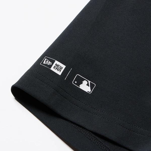 ニューエラ ゴルフ 半袖 ミッドネック Tシャツ MLB ロサンゼルス・ドジャース ブラック NEW ERA (14859925) 2026年春夏モデル | NEW ERA | 05